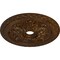Ekena Millwork Bordeaux Deluxe Ceiling Medallion (Canopies up to 4"), 23 5/8"OD x 3"ID x 2"P, Root Beer Crackle CM23BORBC - alternate 4